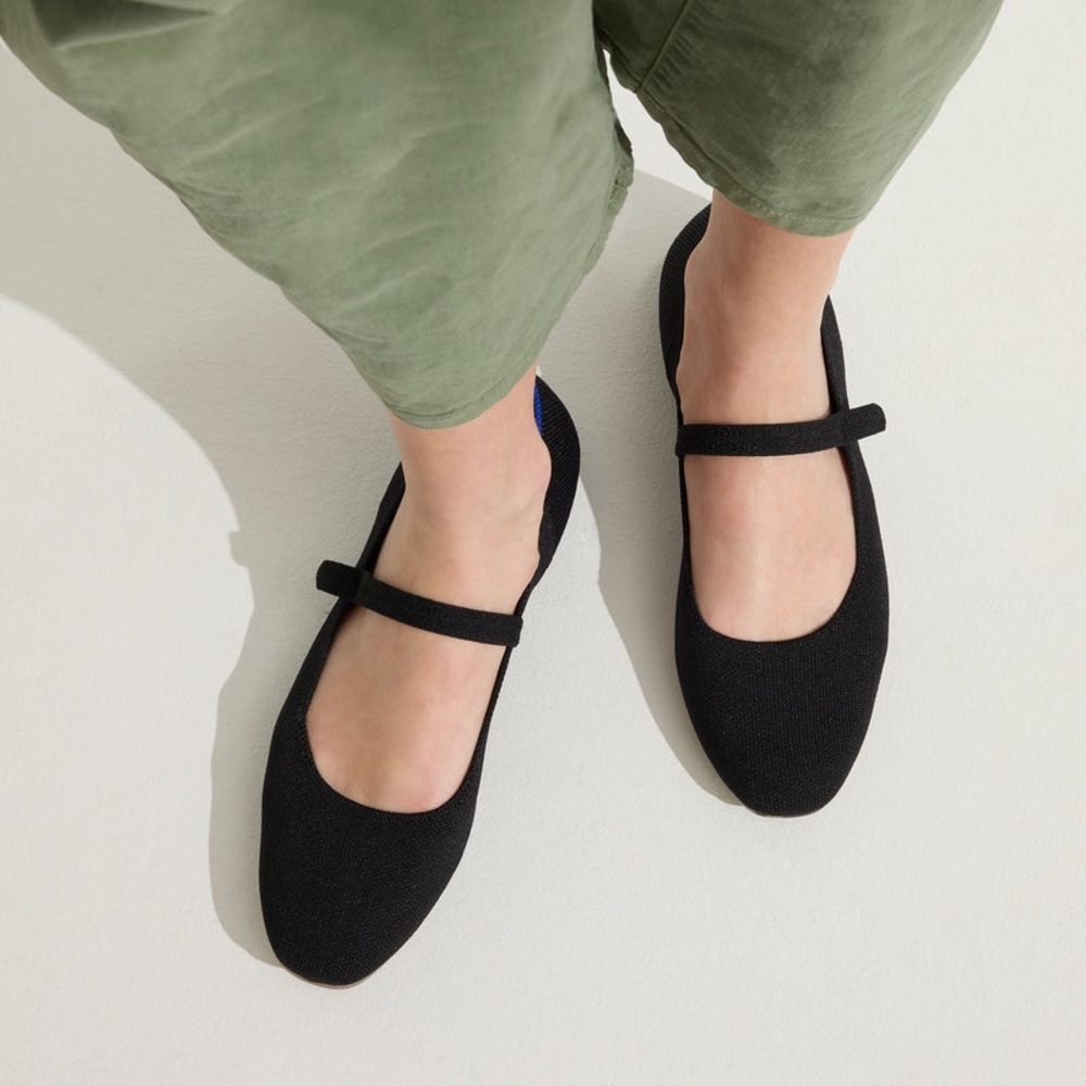 Rothy’s Square Mary Jane Flats